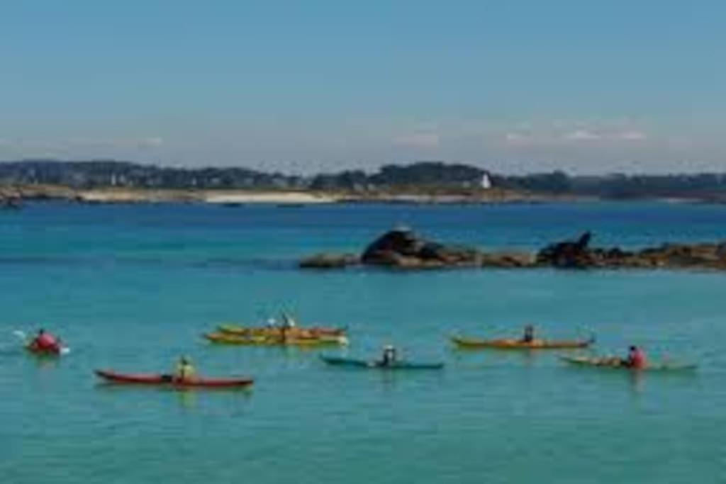 Gite Entre Mer Et Abers Landéda Exterior foto